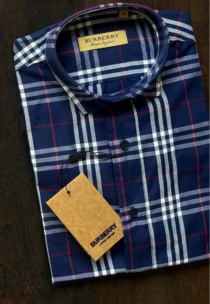 BURBERRY Check motif Shirt