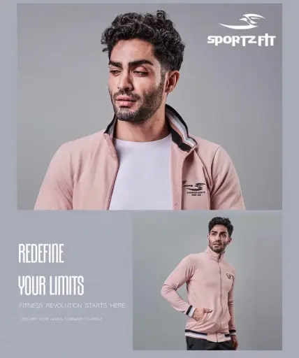 SportZfit Workout Jacket For Men's