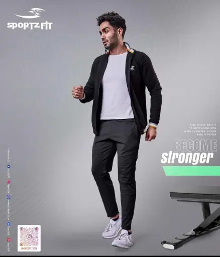 SportZfit Workout Jacket For Men's